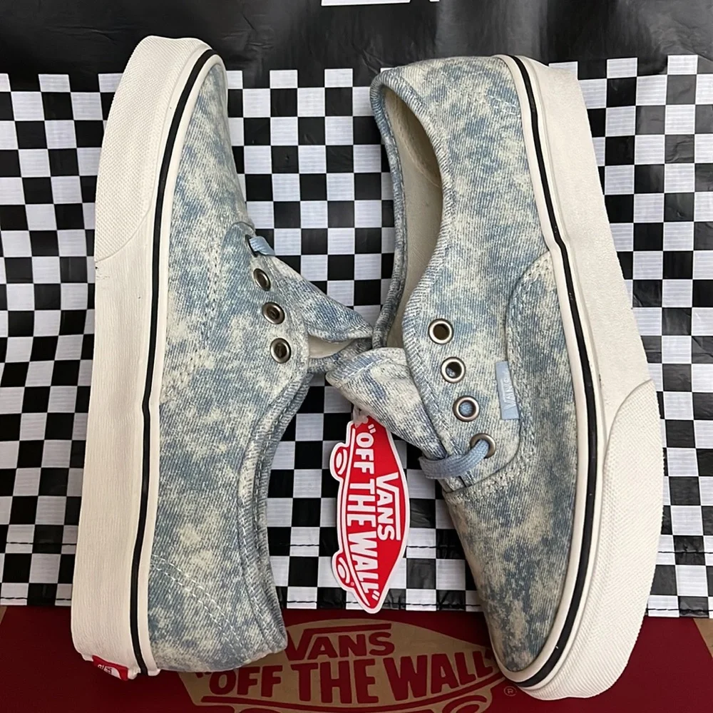 Vans Authentic Denim Destroy Winter Sky/Marshmallow WMNS sneakers - Picture 12 of 16